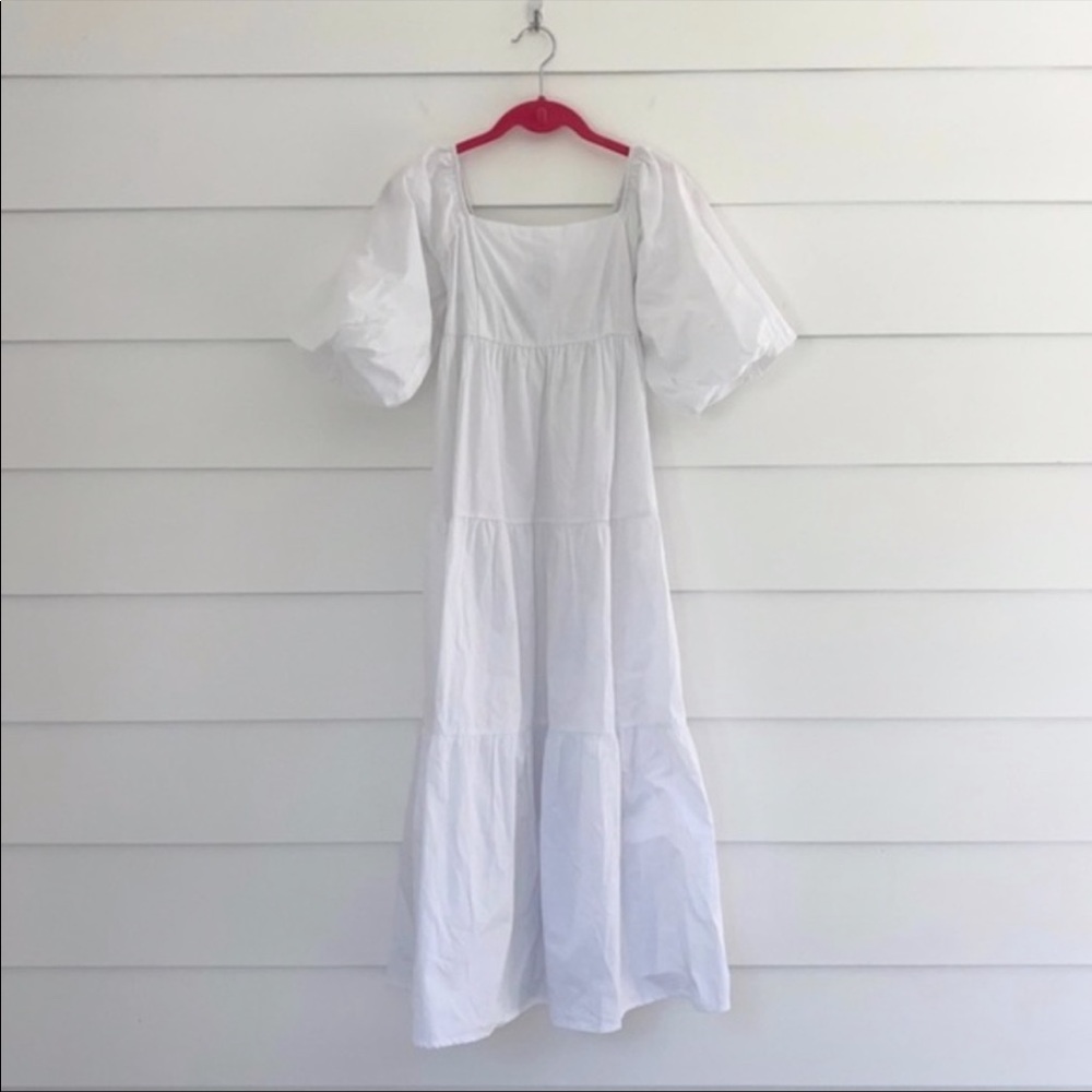 NWT Faithfull the Brand Kiona Dress White 2